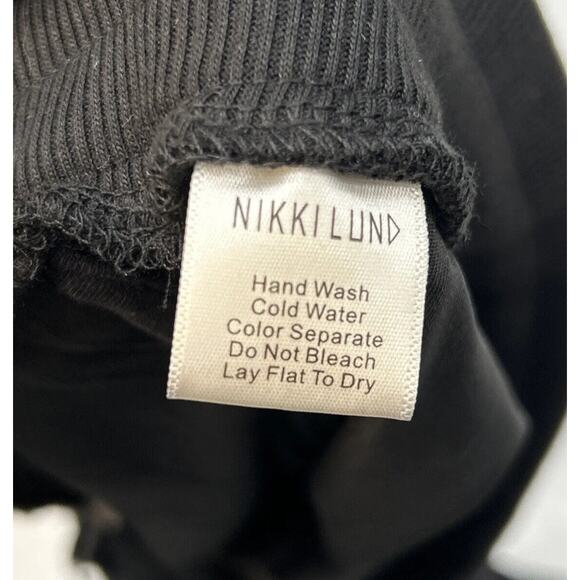 Nikki Lund Womens Size 2X Black Full Sequin Drawstring Pull On Pants Joggers NWT - Picture 8 of 12